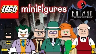 Lego Batman Серия анимационных сериалов moc minifigure !!!