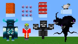 Who’s the Strongest BOSS in Minecraft? Mobs VS Bosses, who will Survive?
