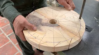 Ingenious Handmade Woodworking // How To Decorative Lights In A Modern And Extremely Unique Style