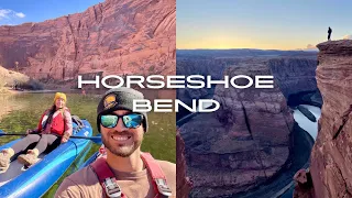 Kayak Camping at the bottom of Horseshoe Bend