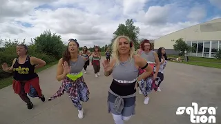 Grupo Extra - Me Emborrachare - Salsation® Choreography by Bettina Natale