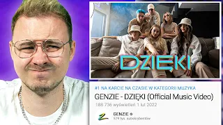 OCENIAM PIOSENKI POLSKICH YOUTUBERÓW - GENZIE - DZIĘKI