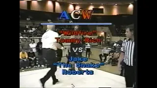 Tommy "Wildfire" Rich vs. Jake 'the Snake' Roberts - ACW Greenwood, MS 1998