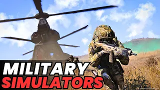 Top 20 Best Military Simulation Games You NEED in 2024 | Best War Simulator Games For PC