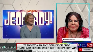 Trans Woman Amy Schneider Ends Trans Awareness Week With 'Jeopardy' Win | Queer News Tonight