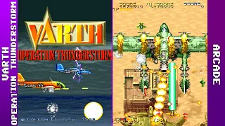 Varth: Operation Thunderstorm Longplay (Arcade) [QHD]