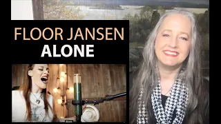 Voice Teacher Reaction to Floor Jansen  - Alone | Heart Cover