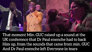 That moment Min. GUC raised up a sound at the UK conference that Dr Paul enenche had to back him up