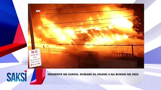 SAKSI RECAP: Insidente ng sunog, dumami sa unang 4 na buwan... (Originally aired on April 25, 2024)