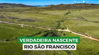 A VERDADEIRA nascente do SÃO FRANCISCO!