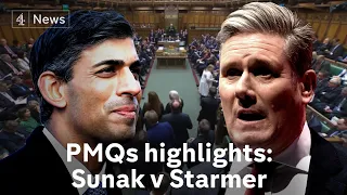 PMQs HIGHLIGHTS: Starmer and Sunak clash over UK economy