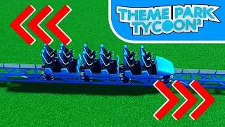 How to make a coaster go back and forth | Theme Park Tycoon 2