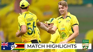 Green’s five, Maxi fireworks propel Aussies to victory | Australia v Zimbabwe 2022