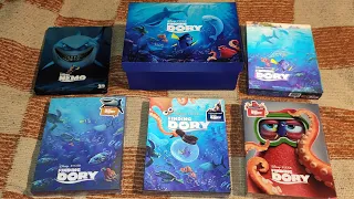 Finding Dory Blufans KimchiDVD One Click Box FullSlip Steelbook Findet Nemo Unboxing & Review en