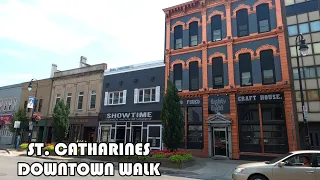 4k St. Catharines Downtown Walk