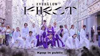 [K-POP IN PUBLIC | ONE TAKE | Kpop_Cheonan]  EVERGLOW  - FIRST | DANCE COVER by SILGEN from RUSSIA