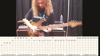 Guthrie Govan legato lick Namm 2009 W/tab.