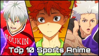 Top 10 Sports Anime you MUST WATCH! [HD]