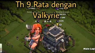 cara menyerang th 8 vs th 9 pake valkry - 2022