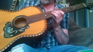 Alfredo Albertini Parlor Guitar