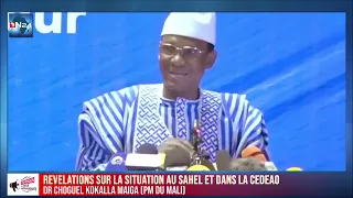 DR CHOGUEL KOKALLA MAÏGA FAIT DES RÉVÉLATIONS SUR LA SITUATION AU SAHEL ET DANS LA CEDEAO