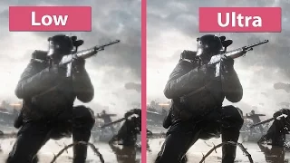 Battlefield 1 – PC Low vs. Ultra detailed Graphics Comparison & Analysis