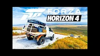 FORZA HORIZON 4 DEMO ON PC Первый запуск Форзы Хорайзон на ПК на Руле Logitech g27