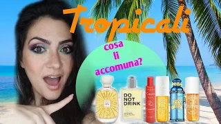 Profumi da TROPICI!🌴sale-caramello-mare-vaniglia☀️