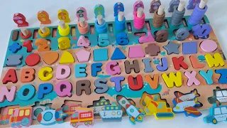 Best Learn ABC, Numbers, Counting, Shapes and Colours with Activity Puzzle