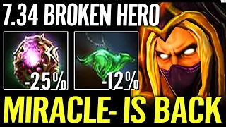 Miracle- Tried out The Most Broken Hero -37% CD with Octarine Core + Quickening Charm in Dota 2