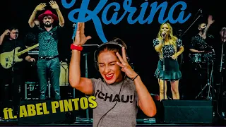 REACCIÓN a KARINA ft. ABEL PINTOS - ONCEMIL & HASTA EL FIN DEL MUNDO *QUE NERVIOS!!*
