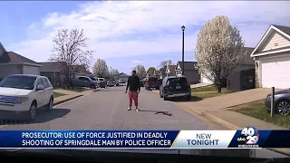 Prosecutor: Use Of Force Justified In Deadly Shooting of Springdale Man By Police Officer