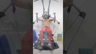 Seated chest press, incline chest press