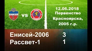 Енисей-2006 3:1 Рассвет-1