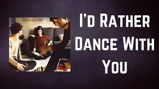 Kings Of Convenience - I'd Rather Dance With You (Lyrics)