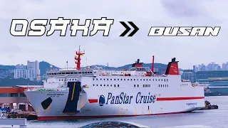 Japan🇯🇵 - Korea🇰🇷 Amazing Osaka Cruise Ferry🚢 'Penstar Dream' Ride🌉 | Solo Travel