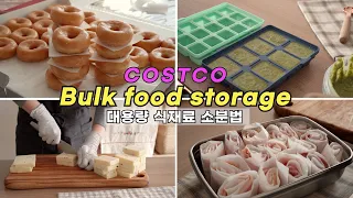 How to separate and store Costco bulk ingredients 