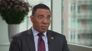 Jamaica’s PM on Economic Outlook, China, Climate Change