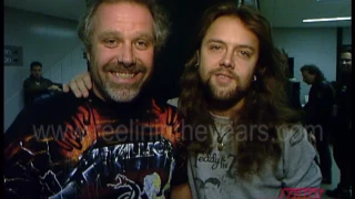 Metallica- Backstage Tour & "Enter Sandman" on Countdown 1992