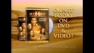 The Mummy Returns on DVD and VHS Television Commercial (2001)