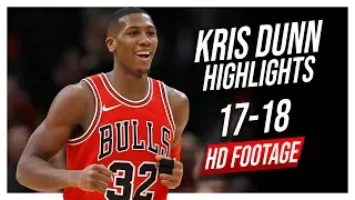 Bulls PG Kris Dunn 2017-2018 Season Highlights ᴴᴰ