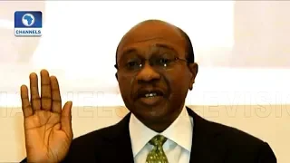 Emefiele Takes Oath Of Office To Begin Second Term As CBN Governor