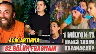 SURVİVOR ALL STAR 2024 82.BÖLÜM FRAGMANI.AÇIK ARTIRMA.BÜYÜK ÖDÜL 1 MİLYON HANGİ TAKIM KAZANACAK?