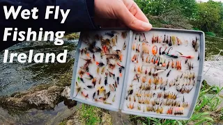 Wild river Brown Trout in Ireland on the wet fly!