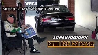 2016 MUSCLE CAR MASTERS BMW 635 CSi teaser