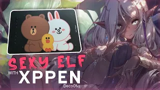 DRAWING SEXY ELF WITH XPPEN DECO 01v2 LINE EDITION !!! #unboxing #art