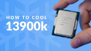 How FAT Should An Intel 13900k Cooler Be? ❄️ - 13900k Cooling