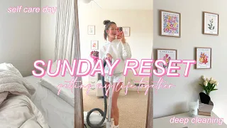 SUNDAY RESET ROUTINE + getting my life together 💌