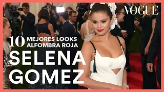 Selena Gomez y sus 10 mejores looks en una alfombra roja a través del tiempo