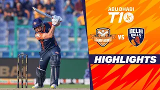 Delhi Bulls vs Samp Army | Abu Dhabi T10 | Match 15 | Highlights | JioCinema & Sports18